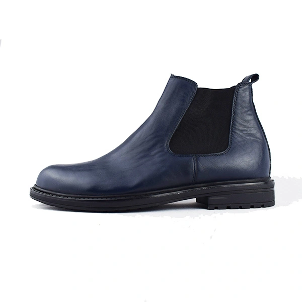 Bottine homme 270 bleu cuir pour homme ....   